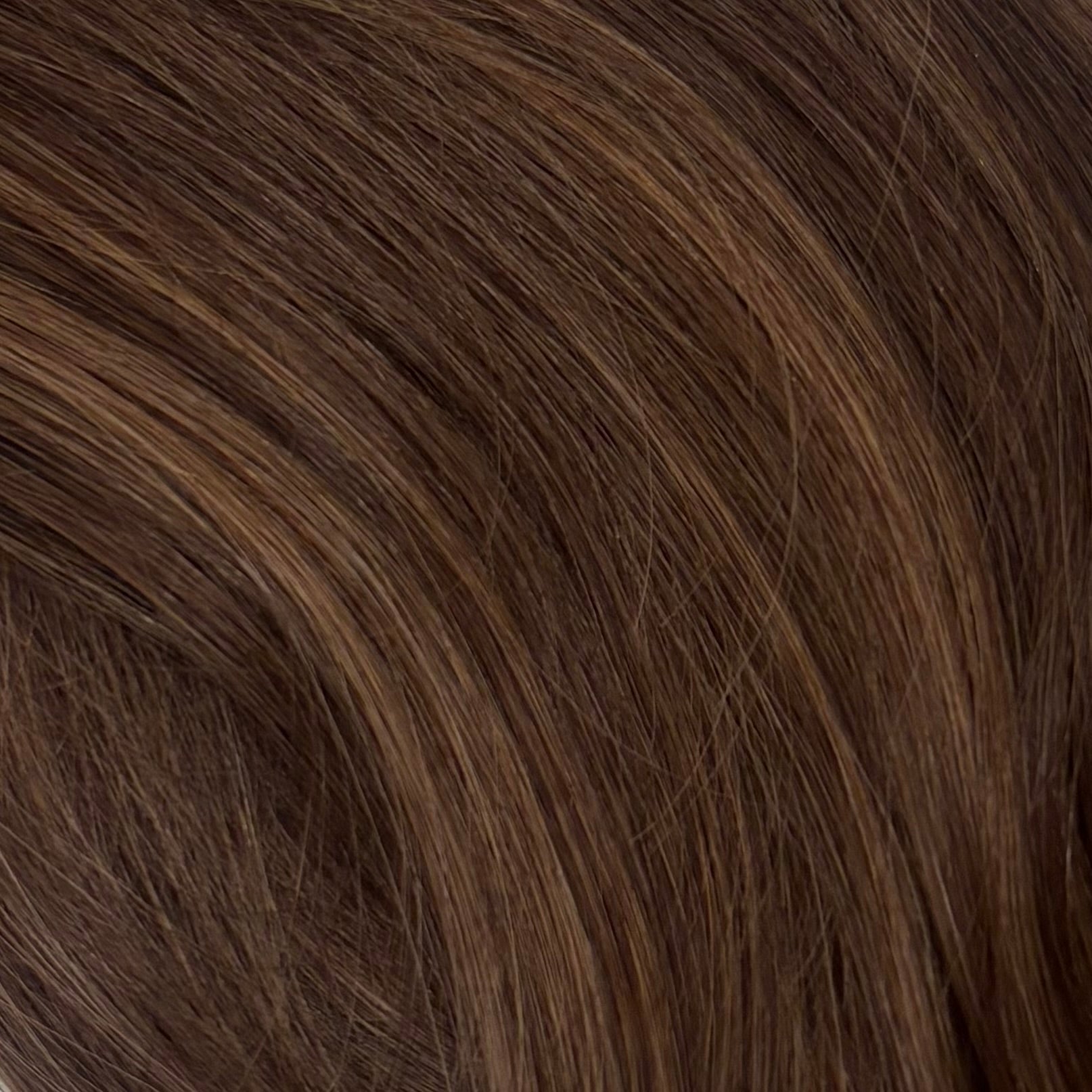 Mix of light&dark brown flat tip fusion