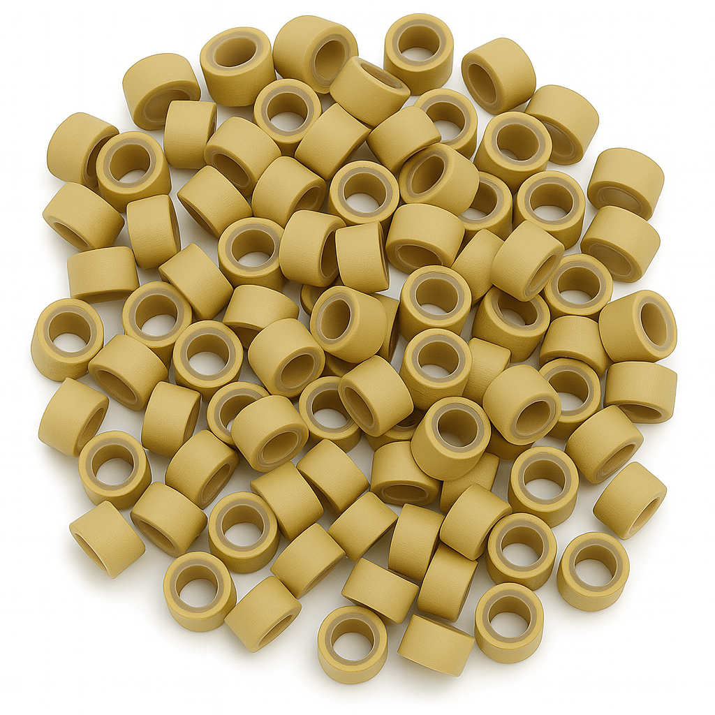 Blonde beads