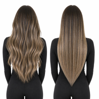 BROWN ROOTED BLONDE OMBRÉ